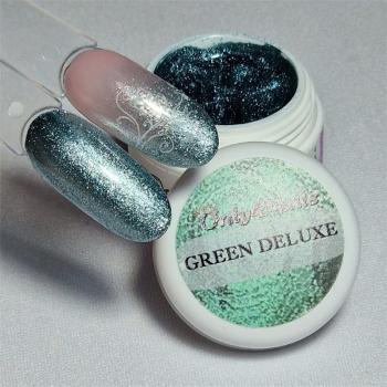 Preview: Farbgel Green Deluxe Gelnails Muster